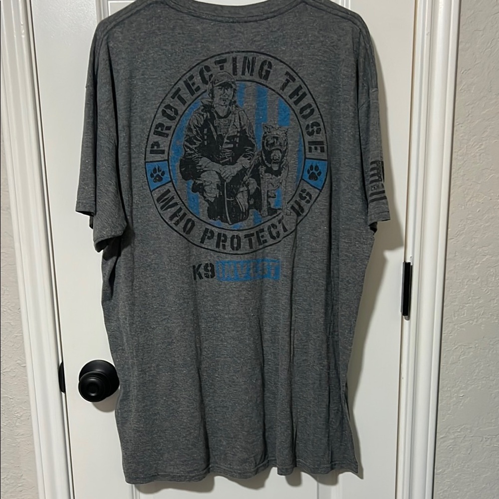 K9 Howitzer Gray Graphic Men's T-Shirt - Picture 3 of 4